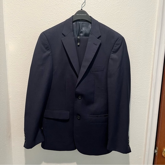 Men's Navy Suit + Pants